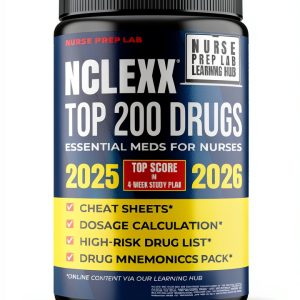 NCLEX Review Guide by Nurse Prep Lab Kindle eBook 186 Pages-0